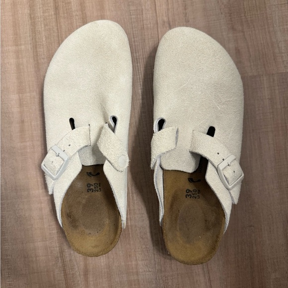 Birkenstock Boston Suede Clog - Picture 1 of 6